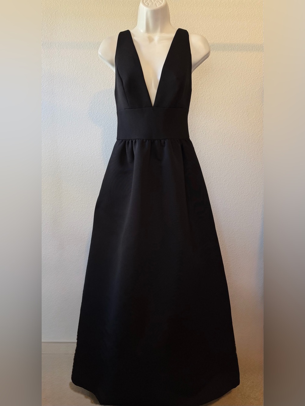 Amsale Bobbi Dress in Black Size 6